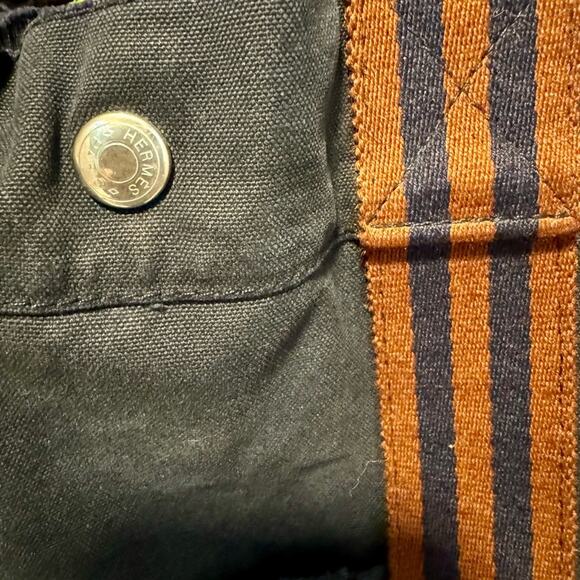 Hermès Mm Fourre tout Navy Tote - Picture 8 of 14